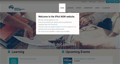 Desktop Screenshot of nsw.ipaa.org.au