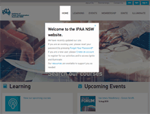 Tablet Screenshot of nsw.ipaa.org.au