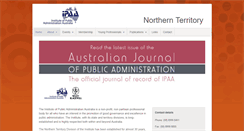 Desktop Screenshot of nt.ipaa.org.au